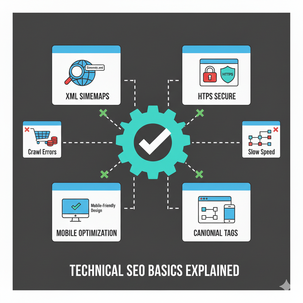 technical SEO basics explained